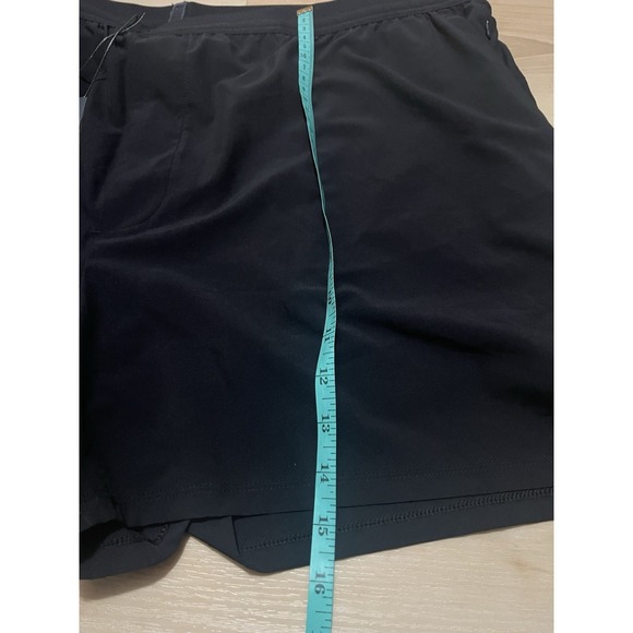 NWT VRST Men's XXL 5" Accelerate Running Brief Lined Short Pure Black MSRP $58 - Picture 2 of 8